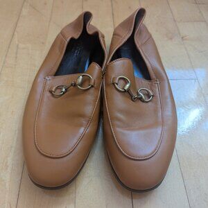 Gucci Loafer with Horsebit in Cognac